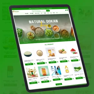 Natural Dokan – Wp Ecommerce Website Backup File